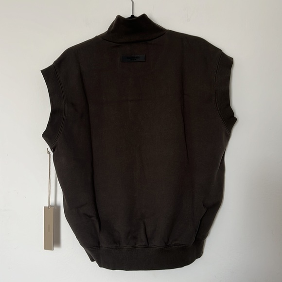 Fear of God Essentials mock neck sweatshirt vest - Picture 7 of 7